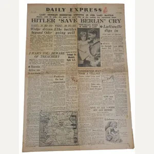 ww2 newspaper 'daily express'