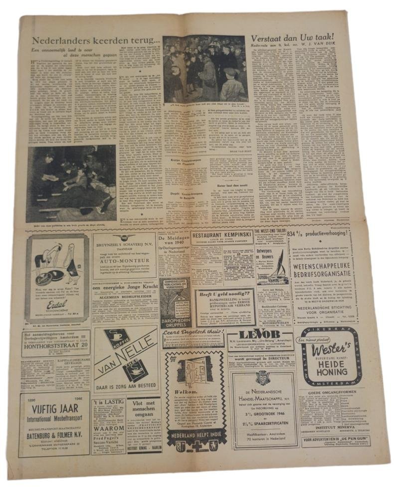 a 'dutch post-war newspaper for dutch armed forces' — image 4
