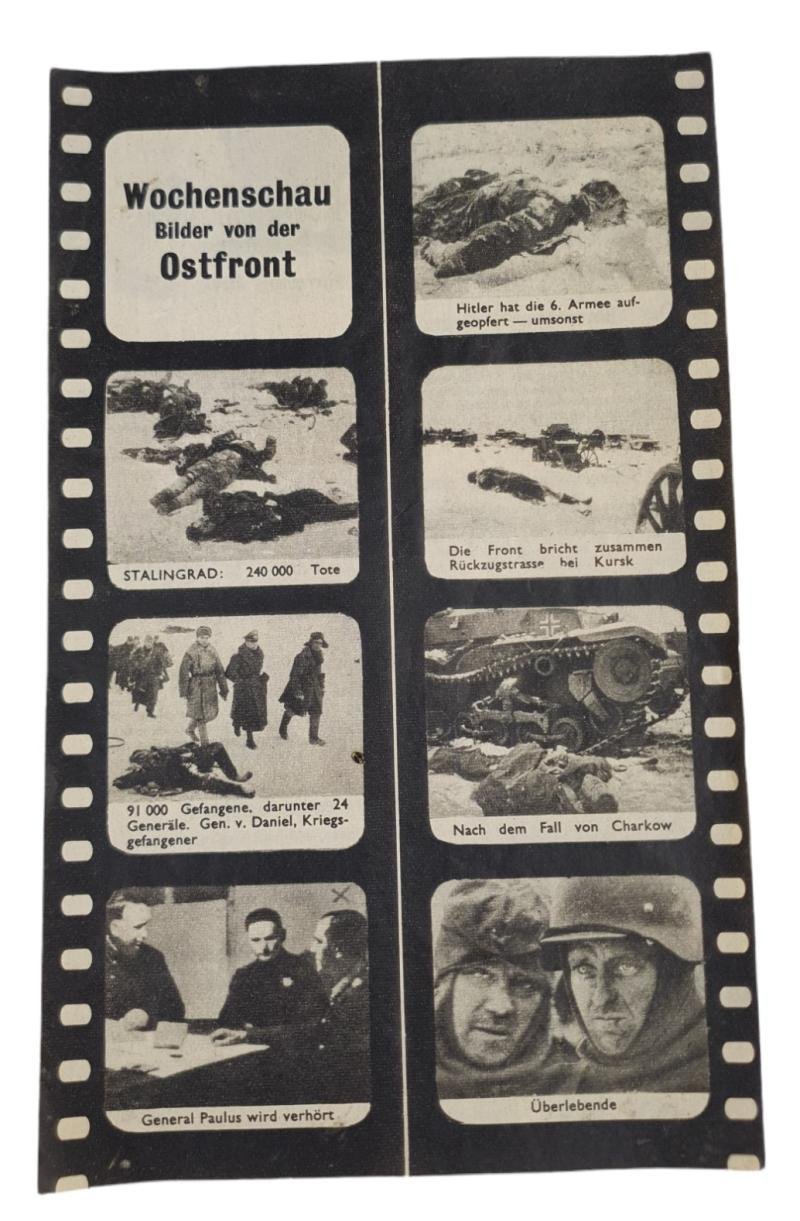 a set off 5 american ww2 propaganda drop flyer — image 6