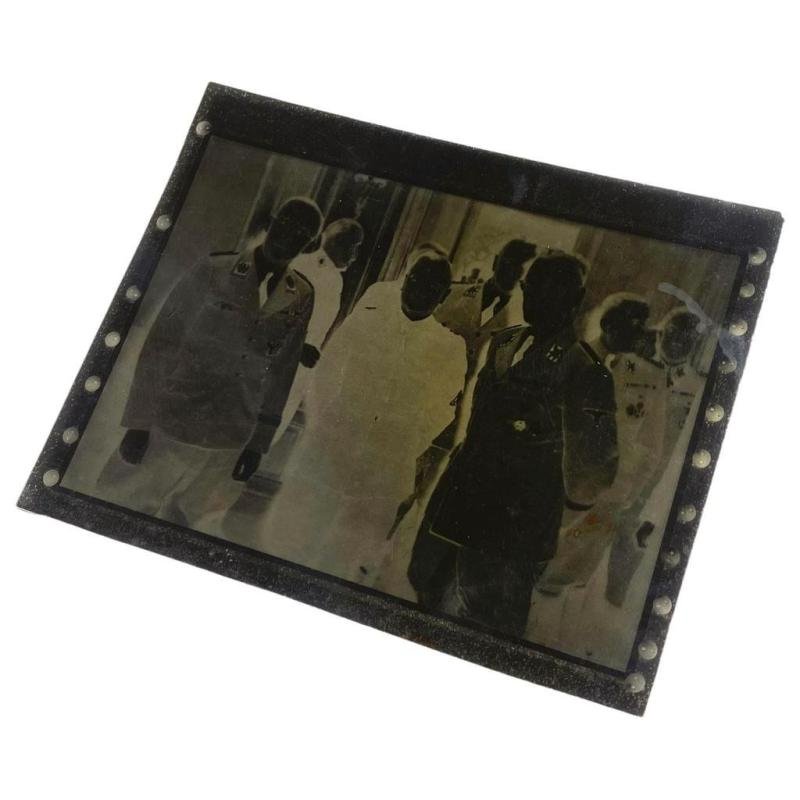 german ww2 wedding mein kampf with an original picture and negative — image 5