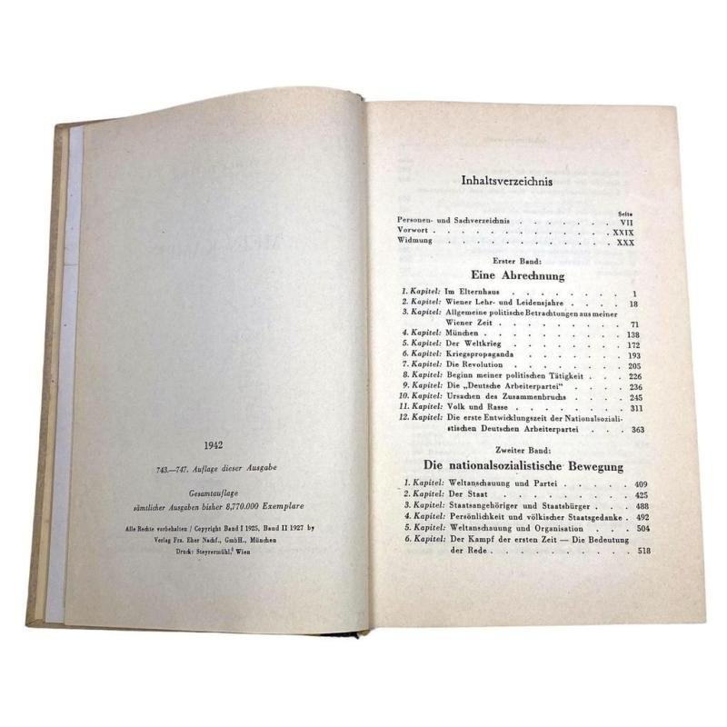 german ww2 wedding mein kampf with an original picture and negative — image 8