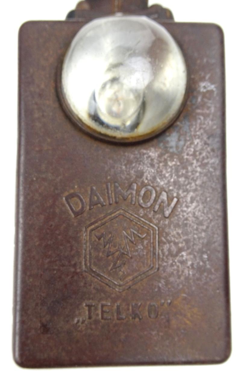 German WW2 daimon 'telko' flashlight — image 2