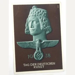 a german ww2 pre-war drawn post card