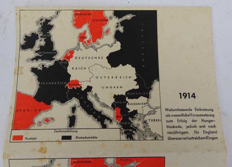 a rare german double postcard — image 2