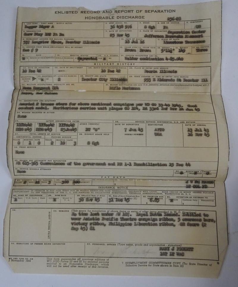 a us grouping from airborne troop carrier 'cpl.b.g mc elvaney ' — image 8