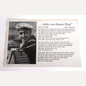 a german ww2 postcard