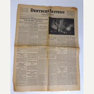 german ww2 newspaper 'deutsche zeitung in den niederlanden''