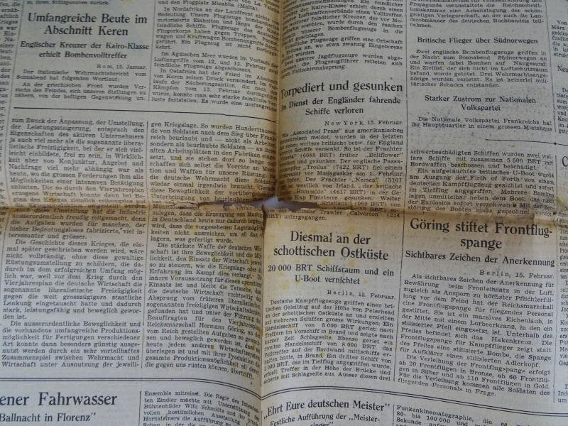 german ww2 newspaper 'deutsche zeitung in den niederlanden'' — image 3