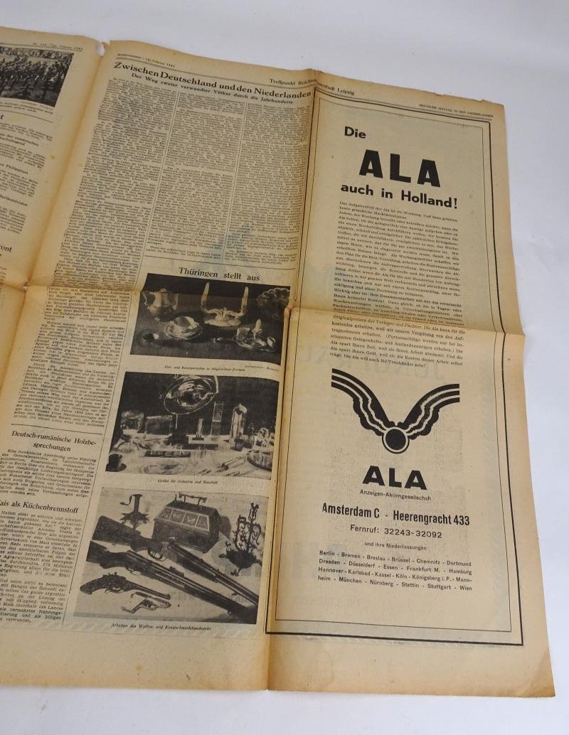 german ww2 newspaper 'deutsche zeitung in den niederlanden'' — image 5