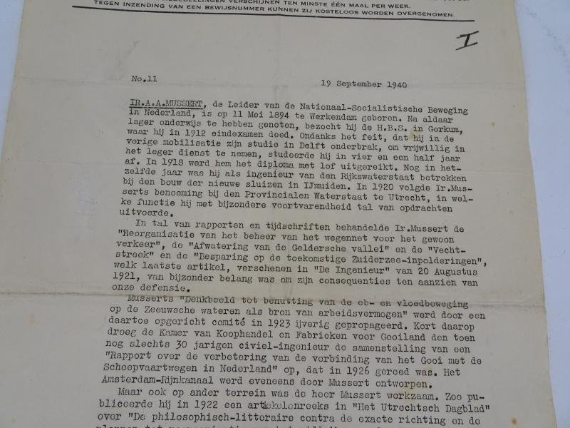 a dutch ww2 nsb document — image 2