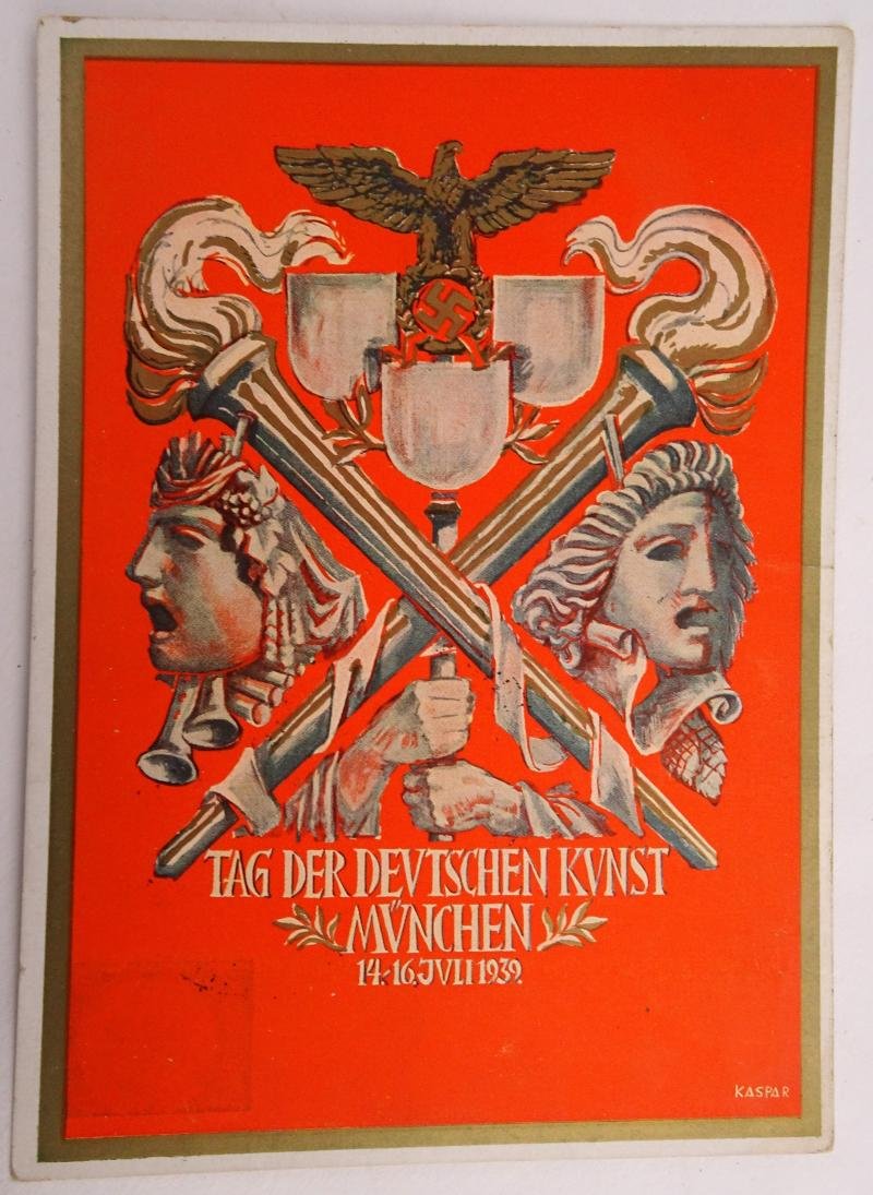 a german ww2 pre-war post card — image 2