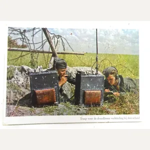 a german ww2 postcard