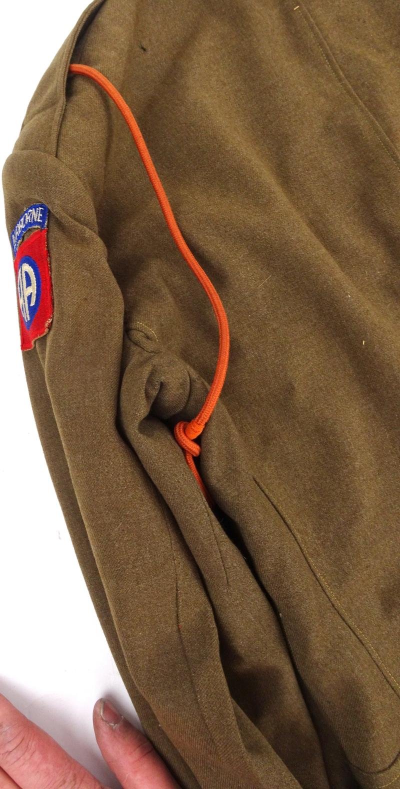 a US 82nd AB, 325th Glider Infantry Uniform and site cap — image 10