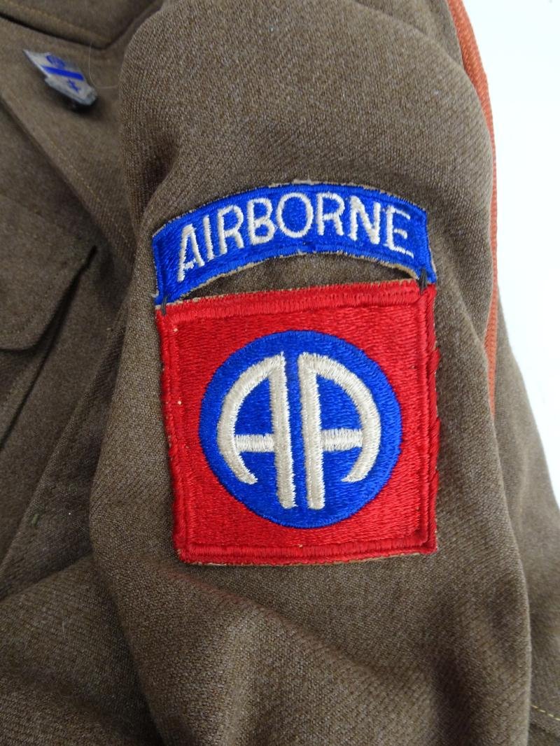 a US 82nd AB, 325th Glider Infantry Uniform and site cap — image 3