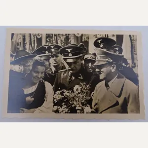 a rare german ww2 post card from hitler