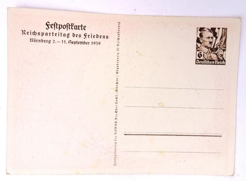 a reichsparteitag 1939 postcard — image 5
