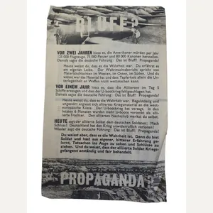 a american ww2 propaganda drop flyer