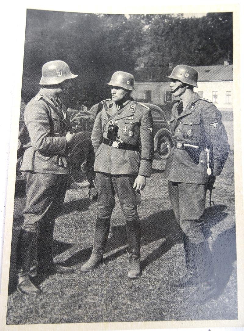 a german ww2 ss postcard — image 5