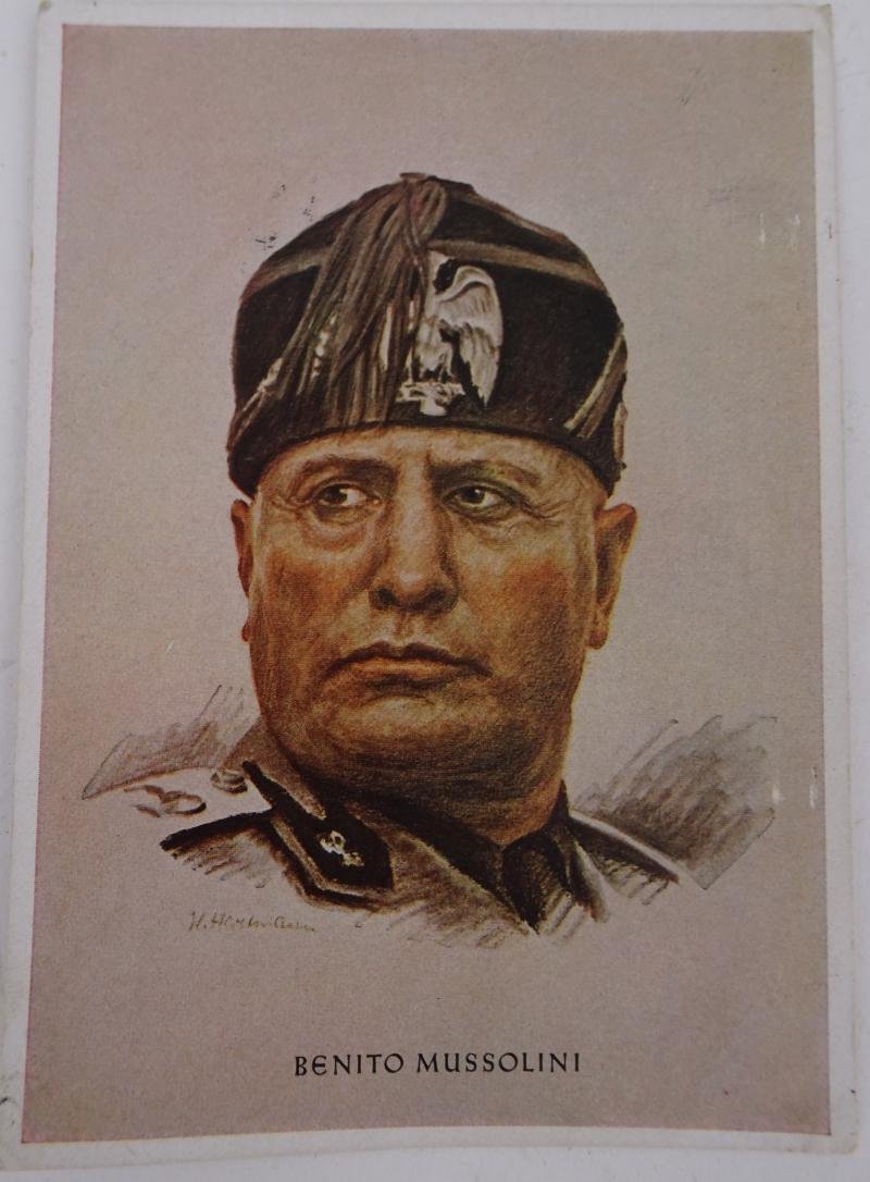 a german ww2 pre-war drawn from benito mussolini — image 3