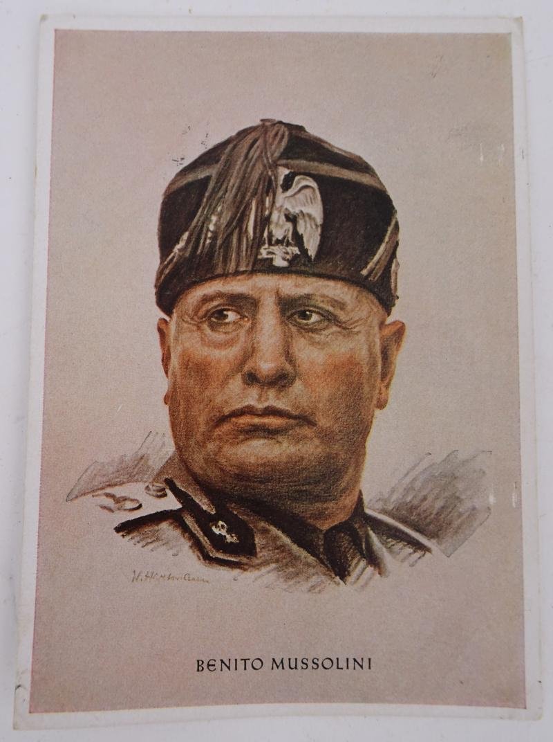 a german ww2 pre-war drawn from benito mussolini — image 4