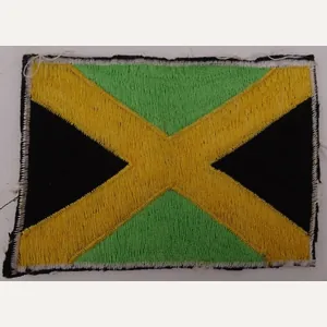 A jamaica flag patch