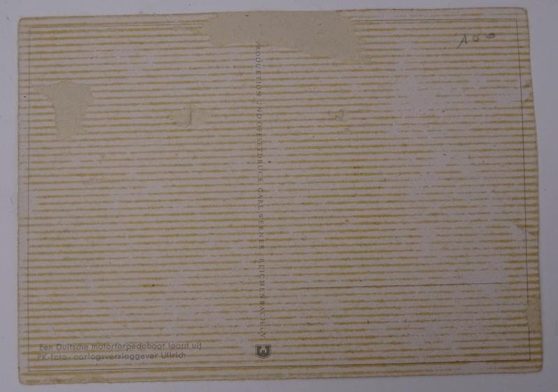 a german ww2 post card with dutch text — image 4