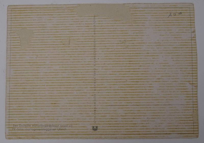 a german ww2 post card with dutch text — image 5