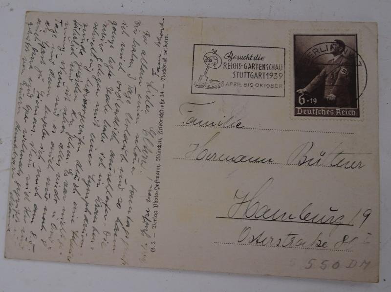 a german ww2 pre-war post card — image 6