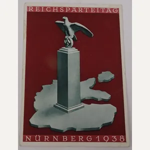 a reichsparteitag 1938 postcard