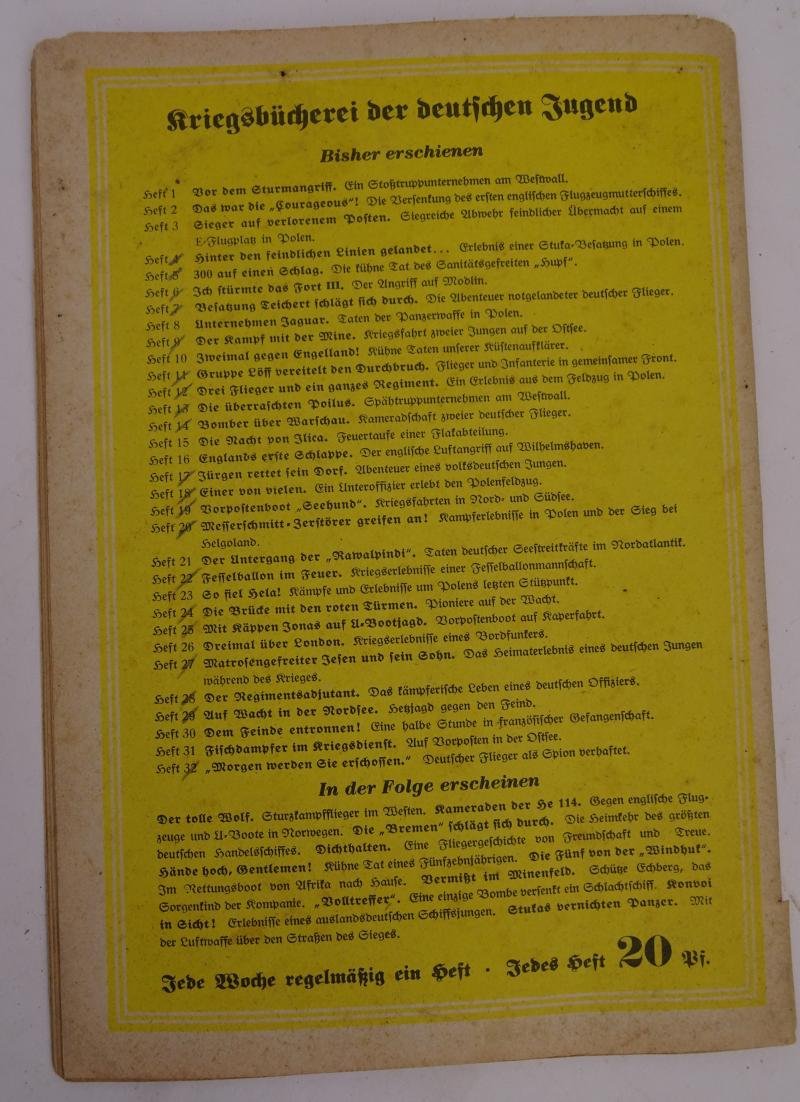 magazine for A german youth 'Kriegsbuecherei der deutsche Jugend ' — image 7
