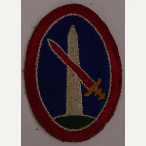 a ww2 Military District Of Washington Patch