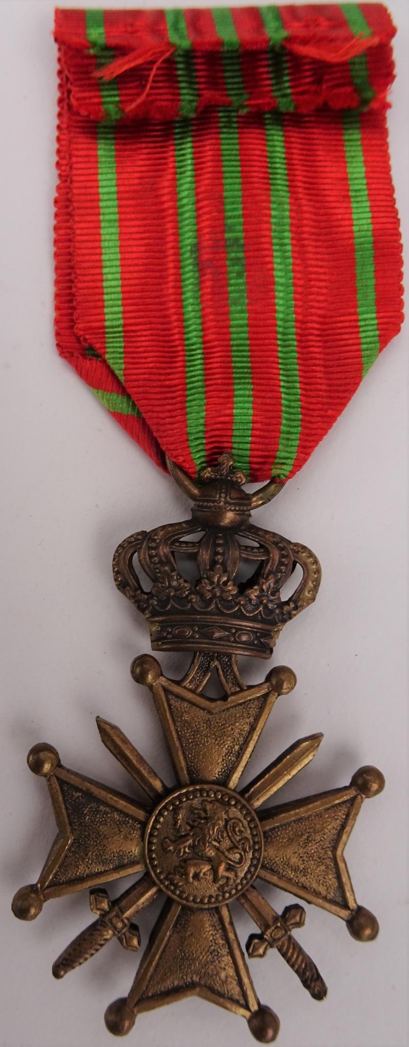 belgian war cross 1914/1918 medal — image 2