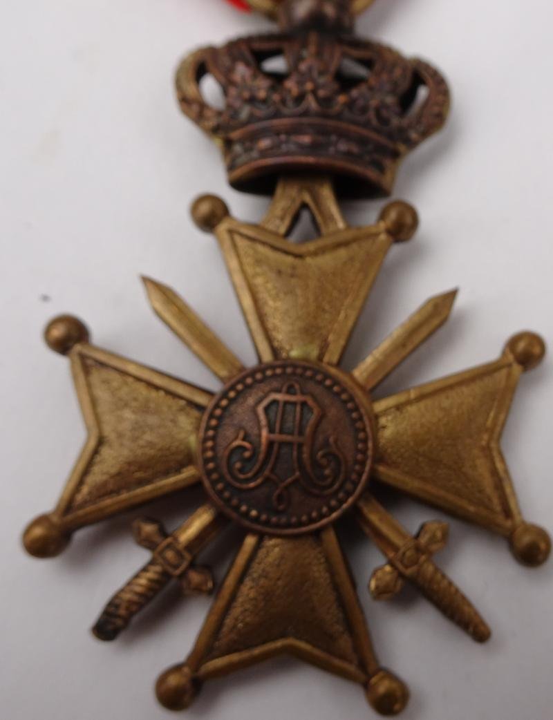 belgian war cross 1914/1918 medal — image 4