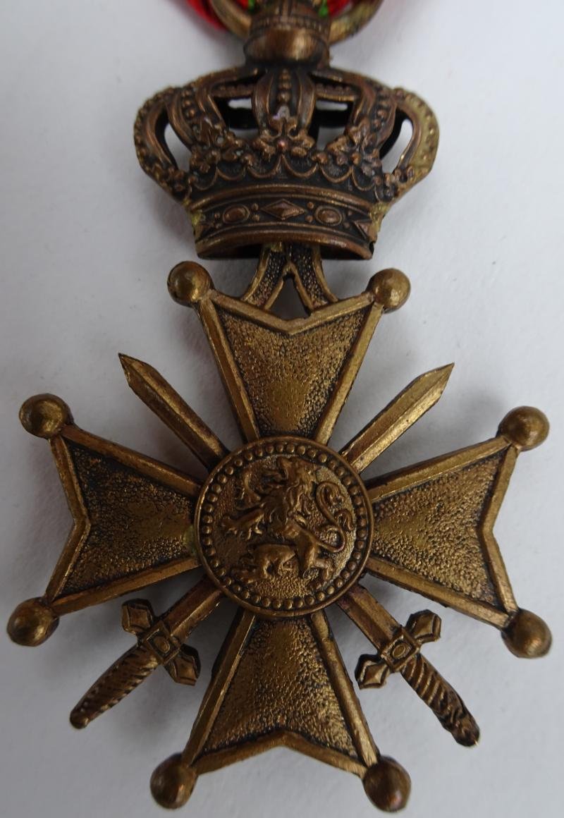 belgian war cross 1914/1918 medal — image 7