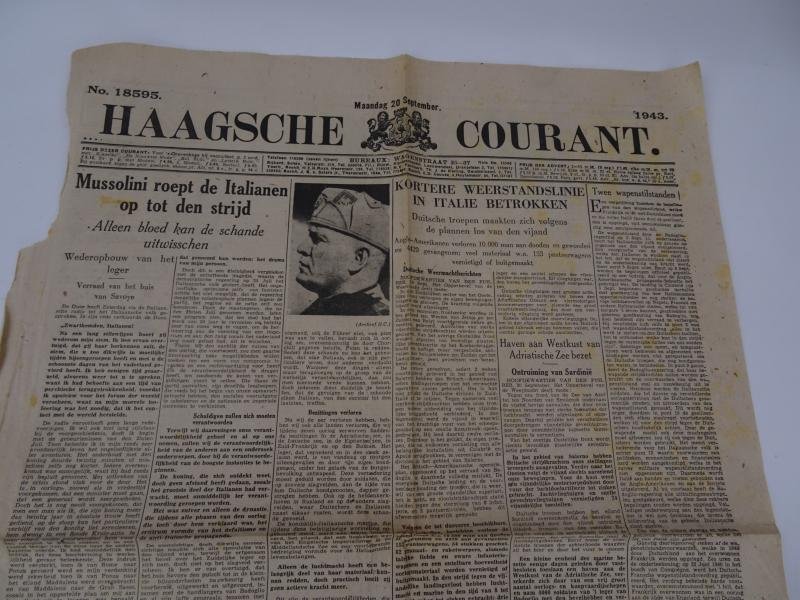 a Dutch newspaper the haagsche courant — image 3