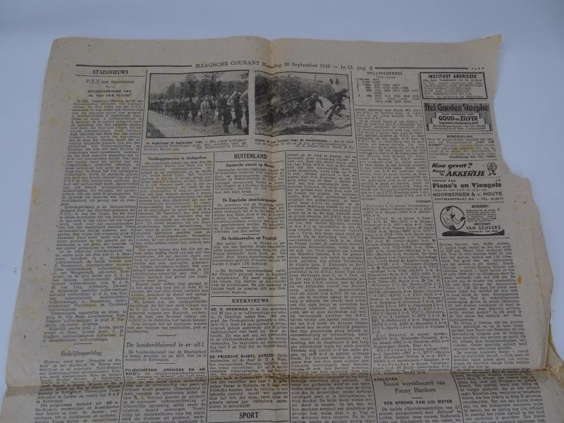 a Dutch newspaper the haagsche courant — image 6