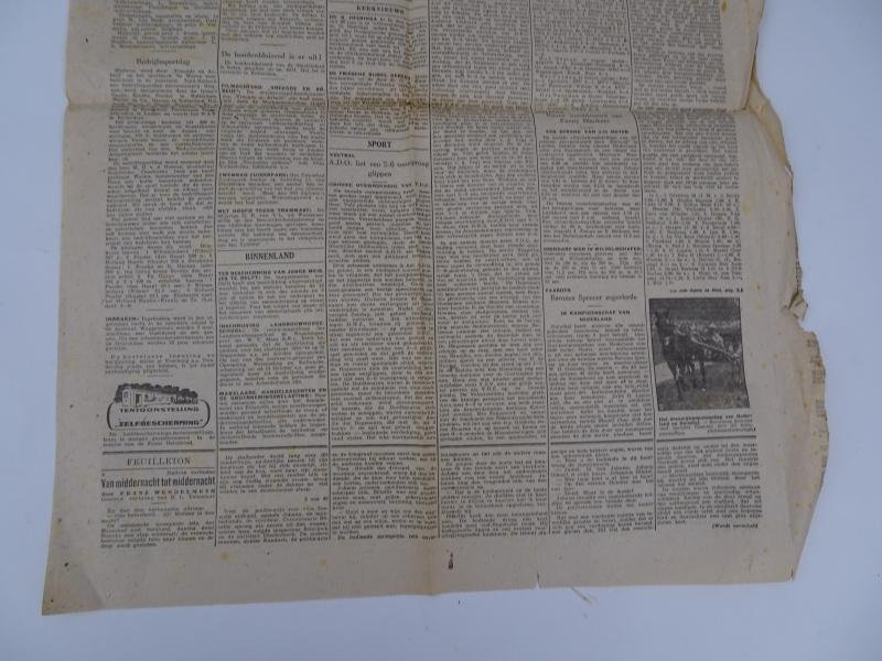 a Dutch newspaper the haagsche courant — image 8