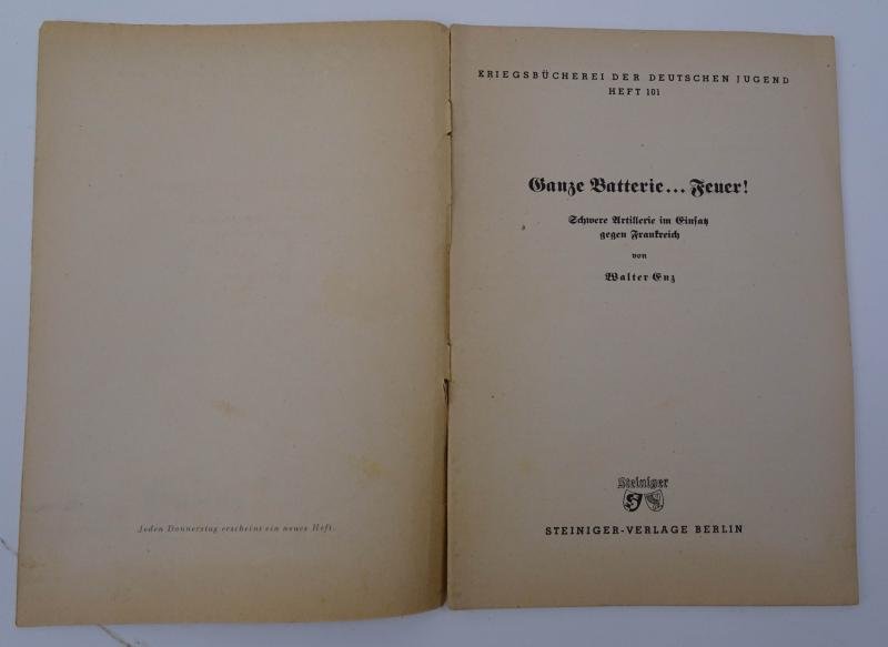 magazine for A german youth 'Kriegsbuecherei der deutsche Jugend ' — image 2