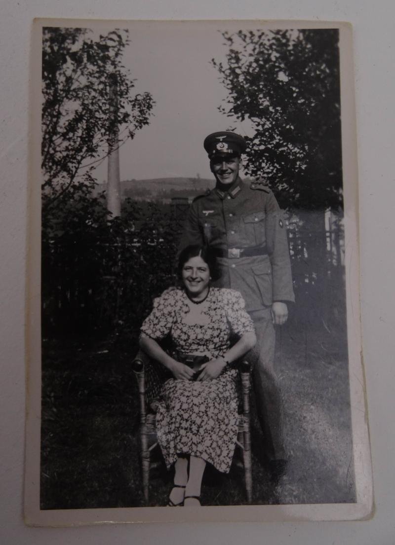 a German ww2 picture of a German soldier and a woman — image 2