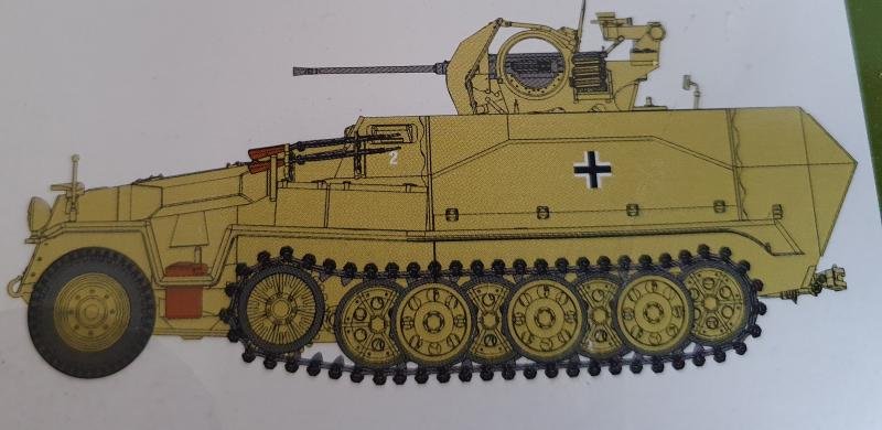 A sd.kfz.251/17 ausf.c 1.35 dragon — image 5