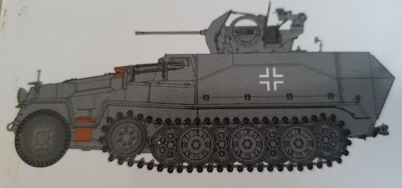 A sd.kfz.251/17 ausf.c 1.35 dragon — image 6