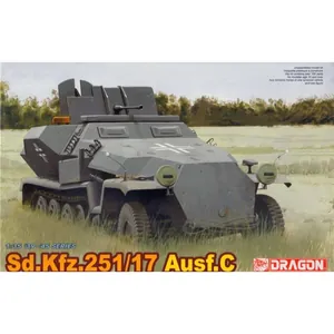 A sd.kfz.251/17 ausf.c 1.35 dragon
