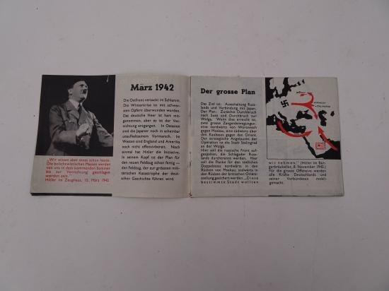 american ww2 propaganda drop bookletin german language — image 2