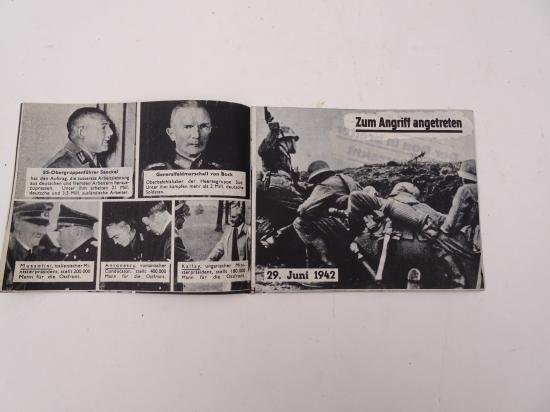 american ww2 propaganda drop bookletin german language — image 3