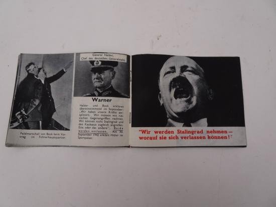 american ww2 propaganda drop bookletin german language — image 6