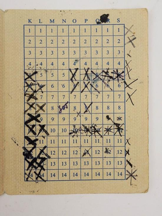 a dutch ww2 pedigree card 'the Hague' — image 4