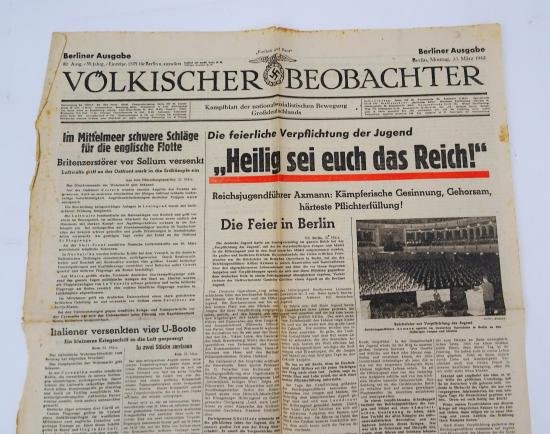 a ww2 newspaper 'volkischer beobachter ' — image 3