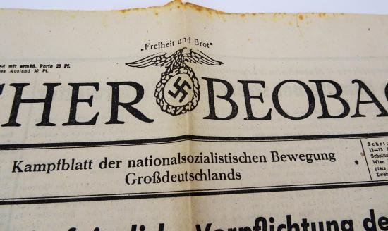 a ww2 newspaper 'volkischer beobachter ' — image 4