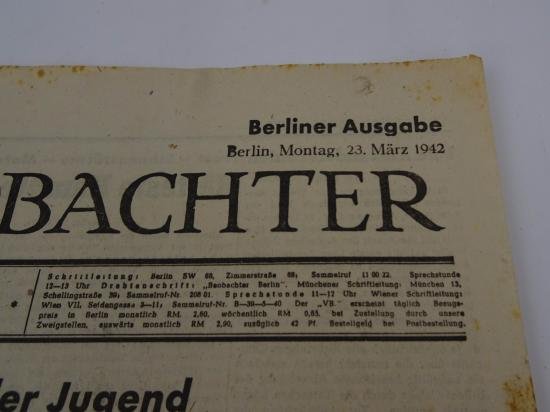 a ww2 newspaper 'volkischer beobachter ' — image 5