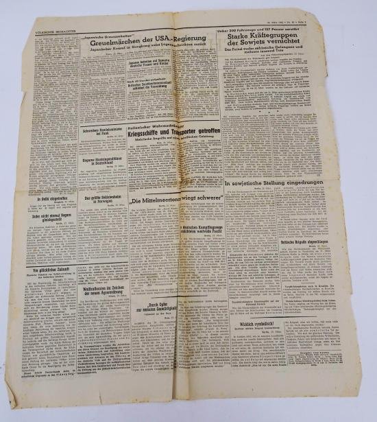 german ww2 newspaper 'volkischer beobachter' — image 5